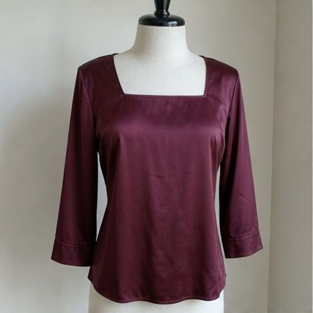 Burgundy Cami Blouse
